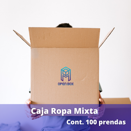 CAJA SORPRESA DE ROPA MIXTA (50 PRENDAS AMAZON)
